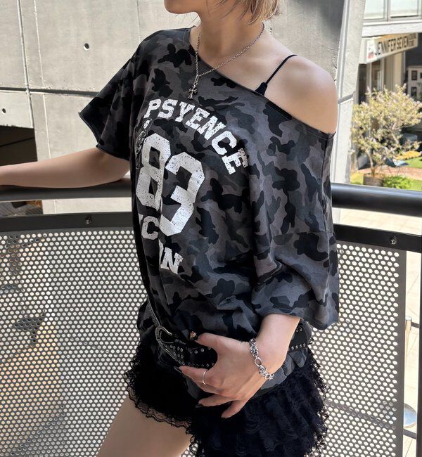  「【新色追加】エリオットオフショルTEE」|Tシャツ・カットソー|