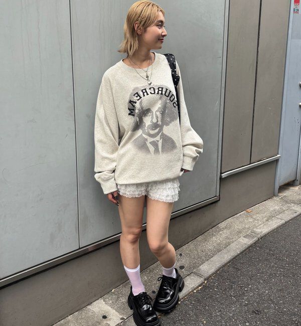  「【Sourcream】偉人スウェット」|Tシャツ・カットソー|