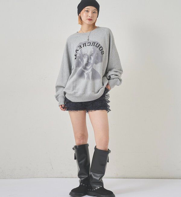  「【Sourcream】偉人スウェット」|Tシャツ・カットソー|