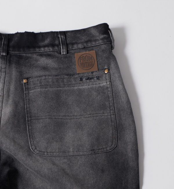  「FromVintage 落書きダックダブルニーパンツ」|チノ|