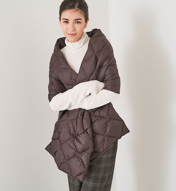 collex「【TAION】リバーシブルダウンストール」|マフラー|