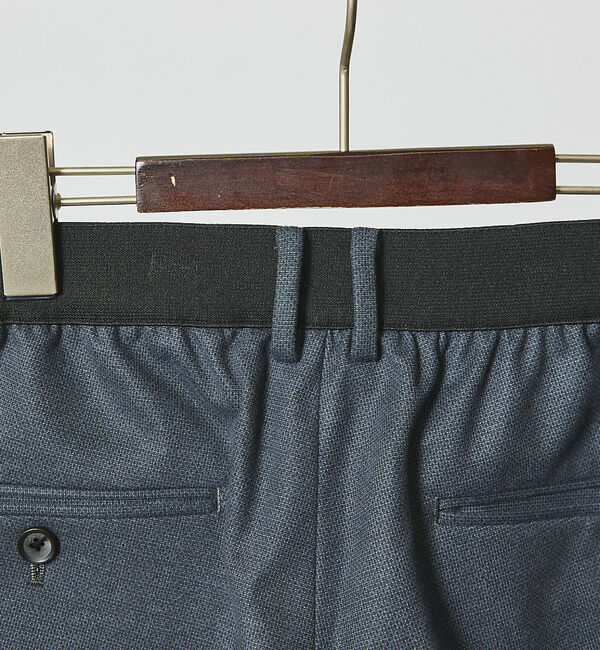 ABAHOUSE「【セットアップ対応/FLEX PANTS】TR ポンチ ニードルパンチ スラック」|スラックス|