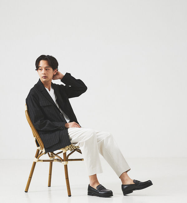 alfredoBANNISTER「グットイヤーウェルト製法 クラシック コインローファー」|ローファー|