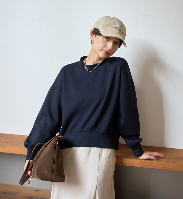 Rouge vif「【2025AW新色登場】ダンボールショートスウェット」|スウェット・ジャージ|