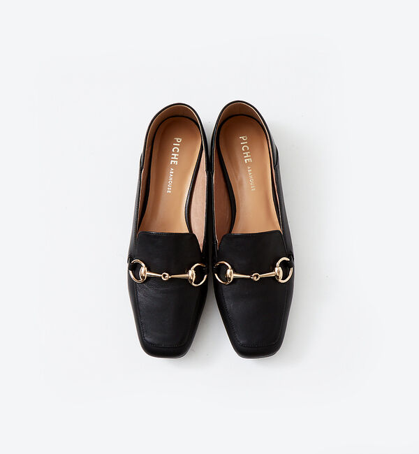 AU BANNISTER「バブーシュビットモカスクエアシューズ」|ローファー|