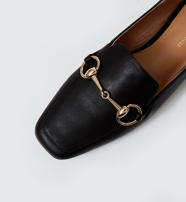 AU BANNISTER「バブーシュビットモカスクエアシューズ」|ローファー|