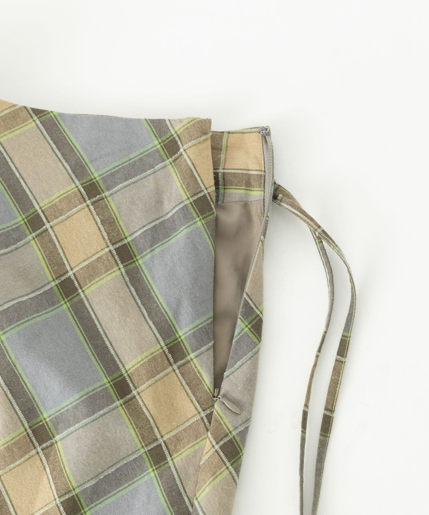 URBAN RESEARCH「バイアスチェックフリンジスカート」|スカート|