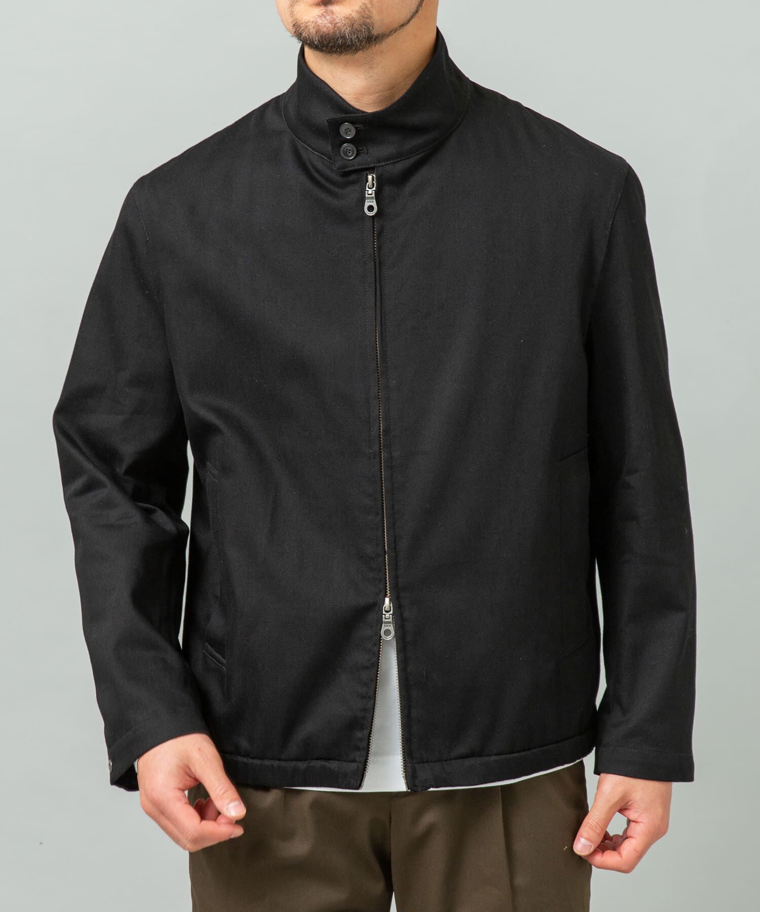 URBAN RESEARCH ROSSO「『WEB限定』デニムスタンドブルゾン」|ブルゾン・スタジャン|