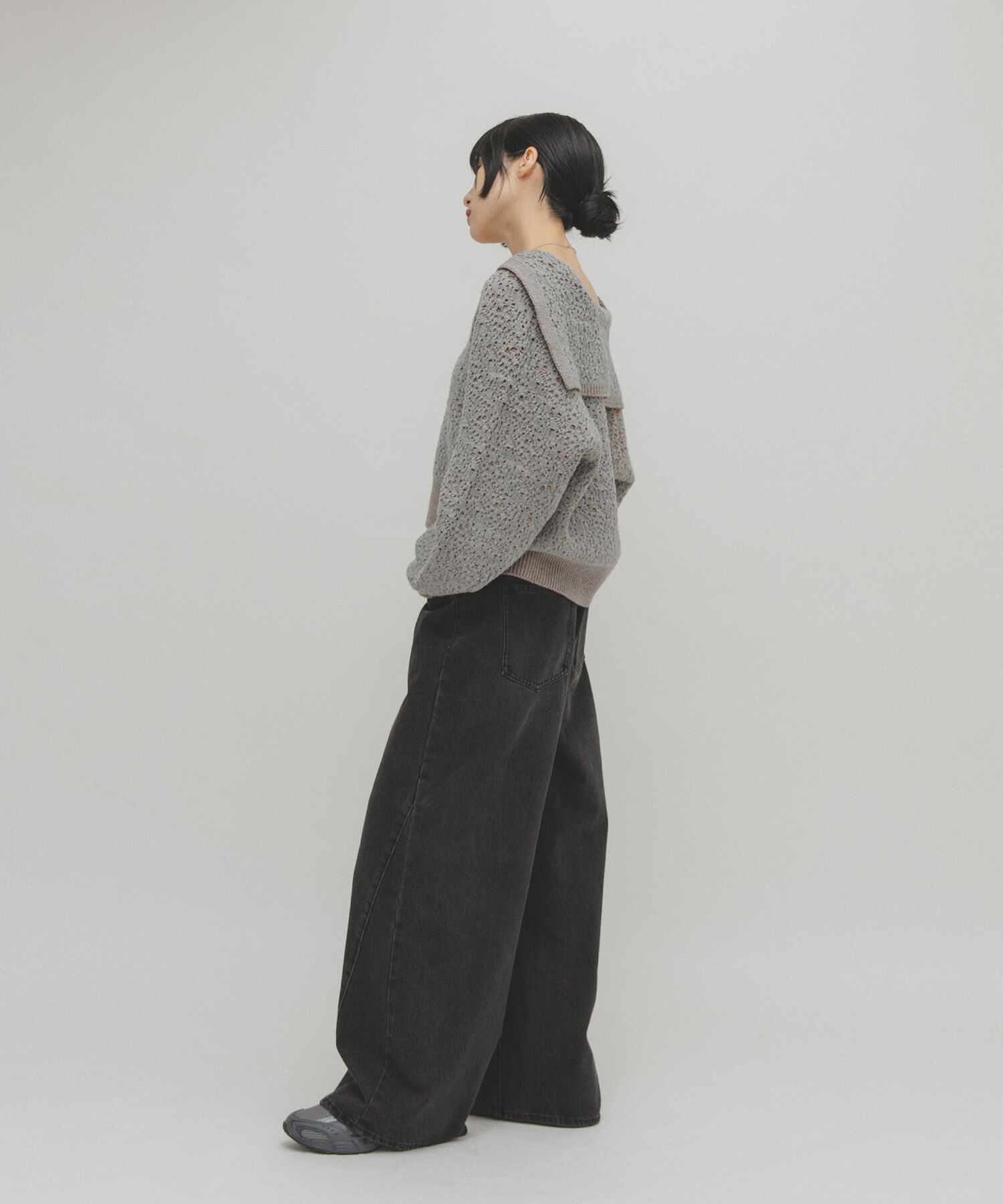  「WIDEレッグアジャストデニム」|デニム|