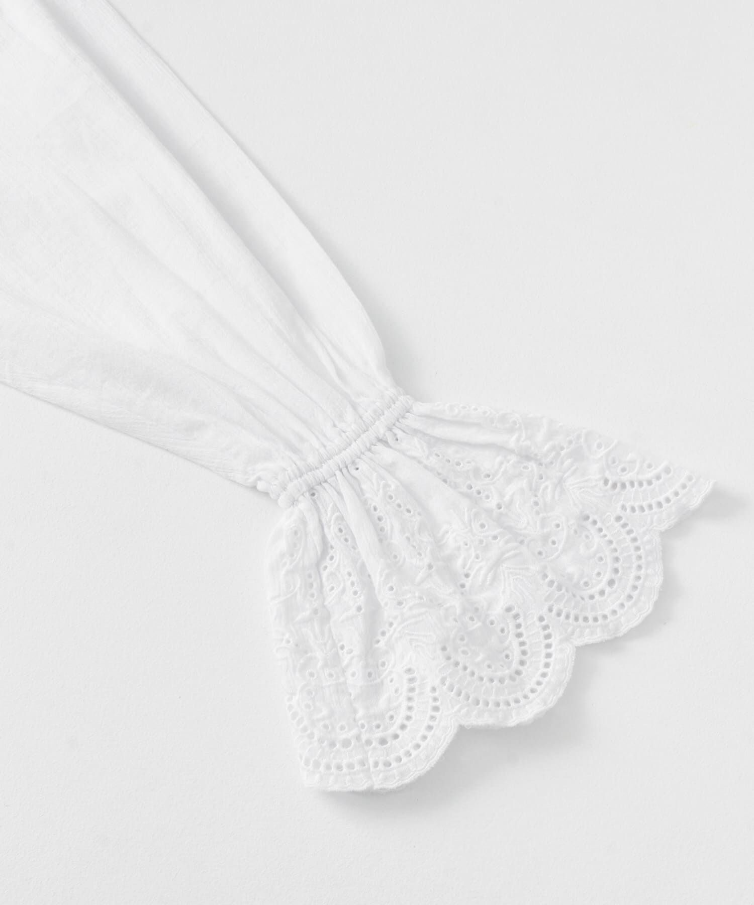 SENSE OF PLACE by URBAN RESEARCH「スカラップレースヨウリュウブラウス」|シャツ・ブラウス|