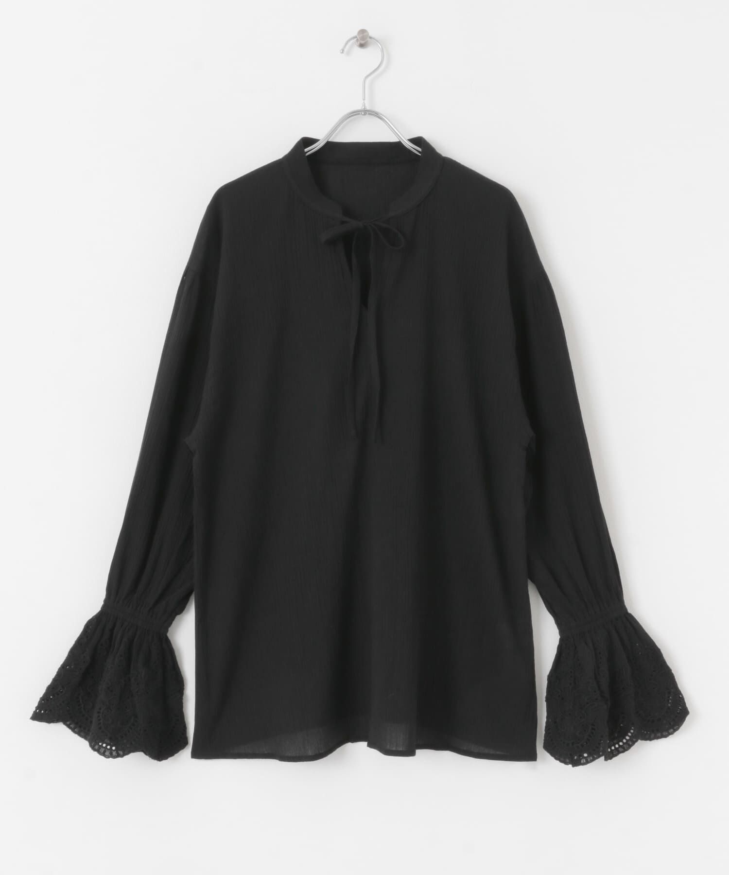 SENSE OF PLACE by URBAN RESEARCH「スカラップレースヨウリュウブラウス」|シャツ・ブラウス|