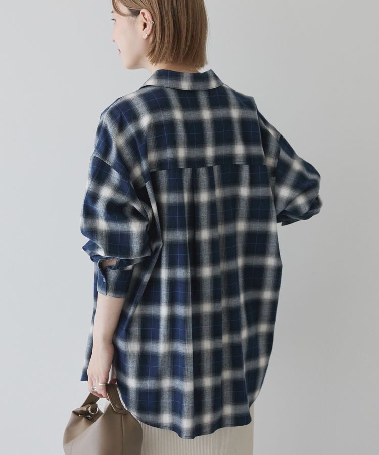 AMERICAN HOLIC「ビエラ起毛チェックシャツ」|シャツ・ブラウス|