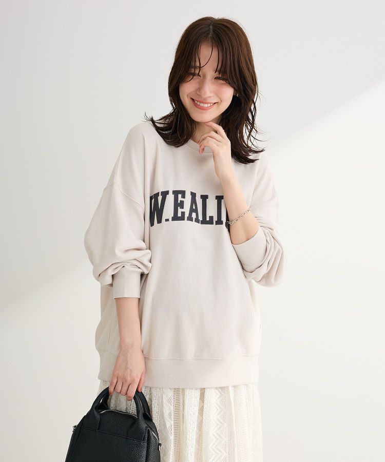 Green Parks「刺しゅうロゴ裏毛プルオーバー」|スウェット・ジャージ|Off White