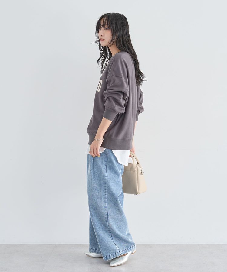 Green Parks「刺しゅうロゴ裏毛プルオーバー」|スウェット・ジャージ|