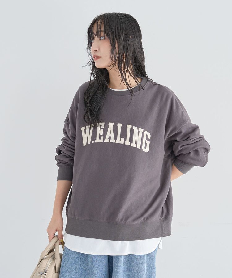 Green Parks「刺しゅうロゴ裏毛プルオーバー」|スウェット・ジャージ|