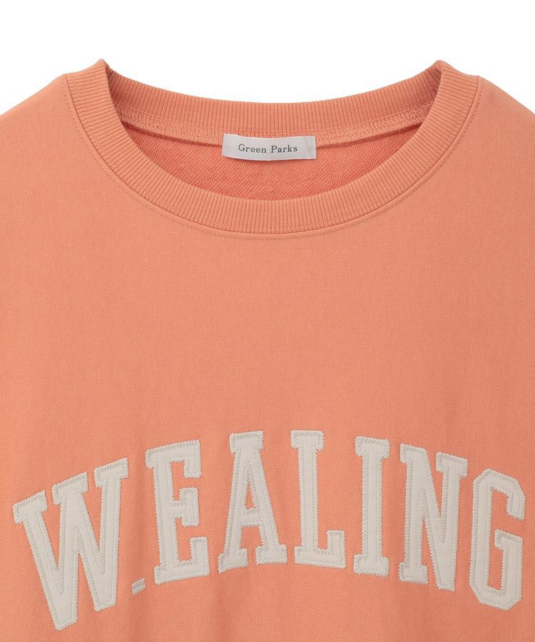 Green Parks「刺しゅうロゴ裏毛プルオーバー」|スウェット・ジャージ|