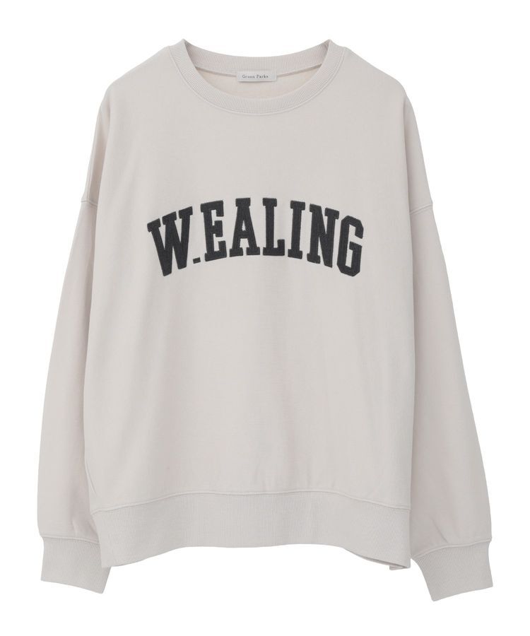 Green Parks「刺しゅうロゴ裏毛プルオーバー」|スウェット・ジャージ|