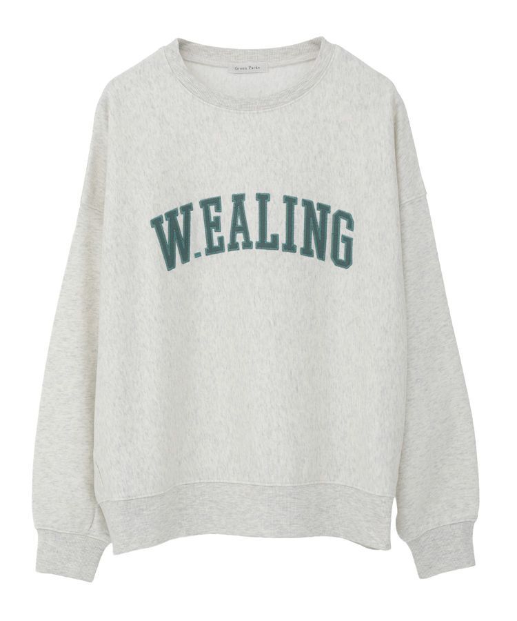 Green Parks「刺しゅうロゴ裏毛プルオーバー」|スウェット・ジャージ|
