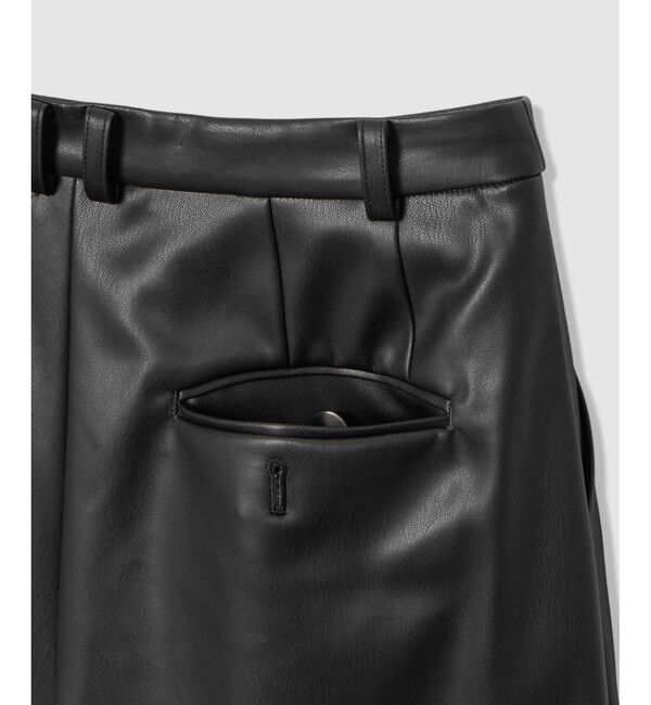 allureville「フェイクレザーバミューダパンツ」|その他|