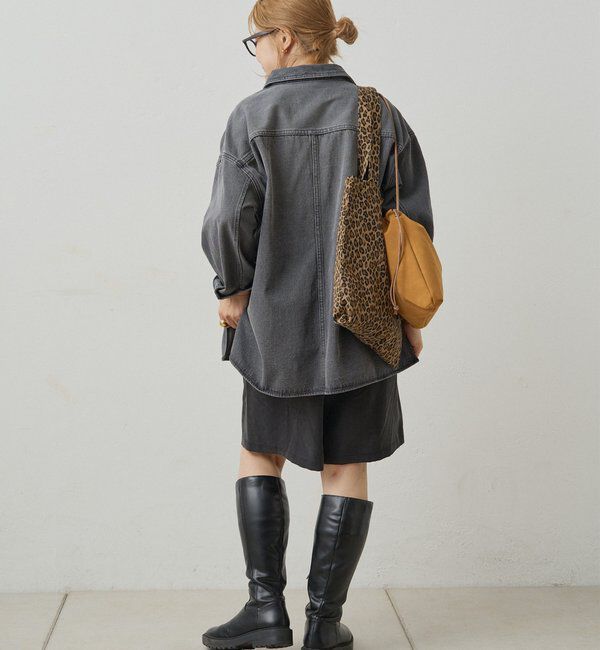  「【＠noricorico102企画】ヴィンテージライクデニムチュニックシャツ」|シャツ・ブラウス|