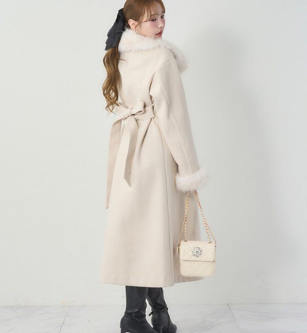  「ファー付マルチロングコート」|その他|