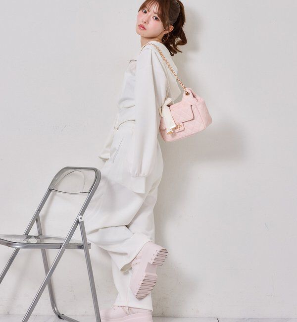  「チュールロゴパーカー」|プルオーバー|