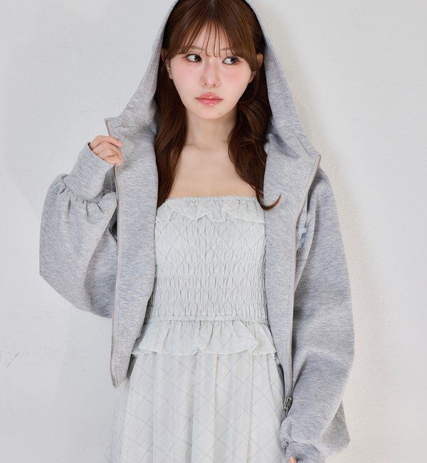  「チュールロゴパーカー」|プルオーバー|