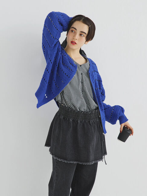 Samansa Mos2「スカートセットデニムパンツ」|その他|