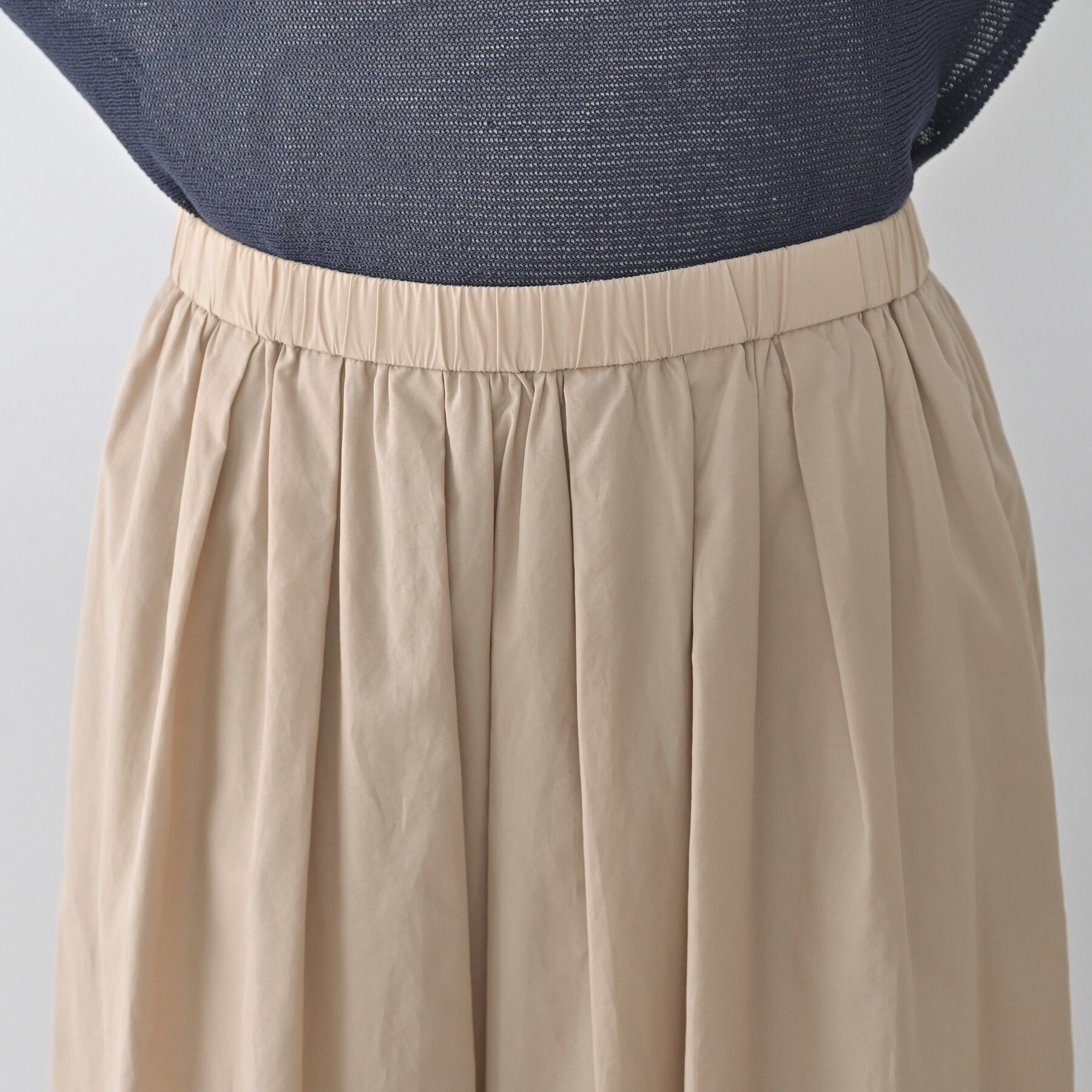 UNTITLED「【セットアップ可/ウエストゴム】シャイニータイプライタースカート」|スカート|