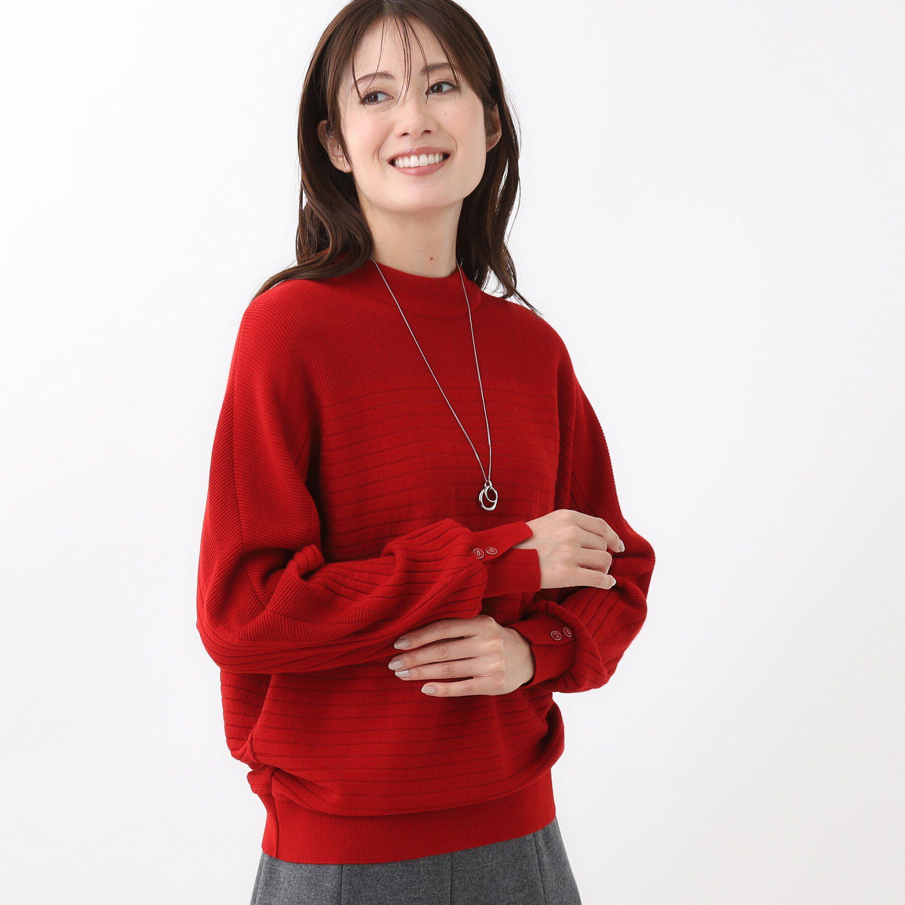 Reflect「【秋映え／ゆったり着られる◎】ドルマンシルエットニット」|ニット・セーター|