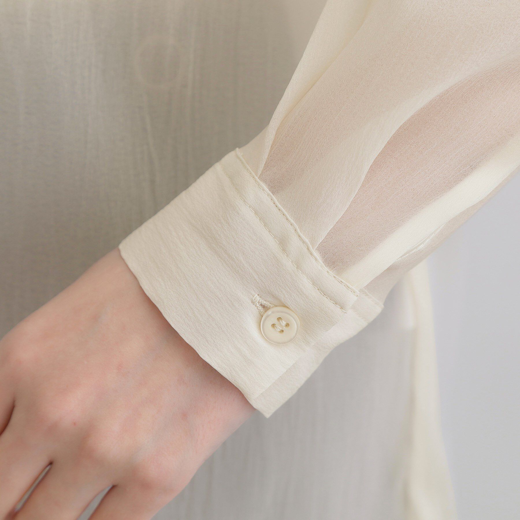 grove「【大人の抜け感スタイル】ストライプアソートシアーオーバーシャツ」|シャツ・ブラウス|