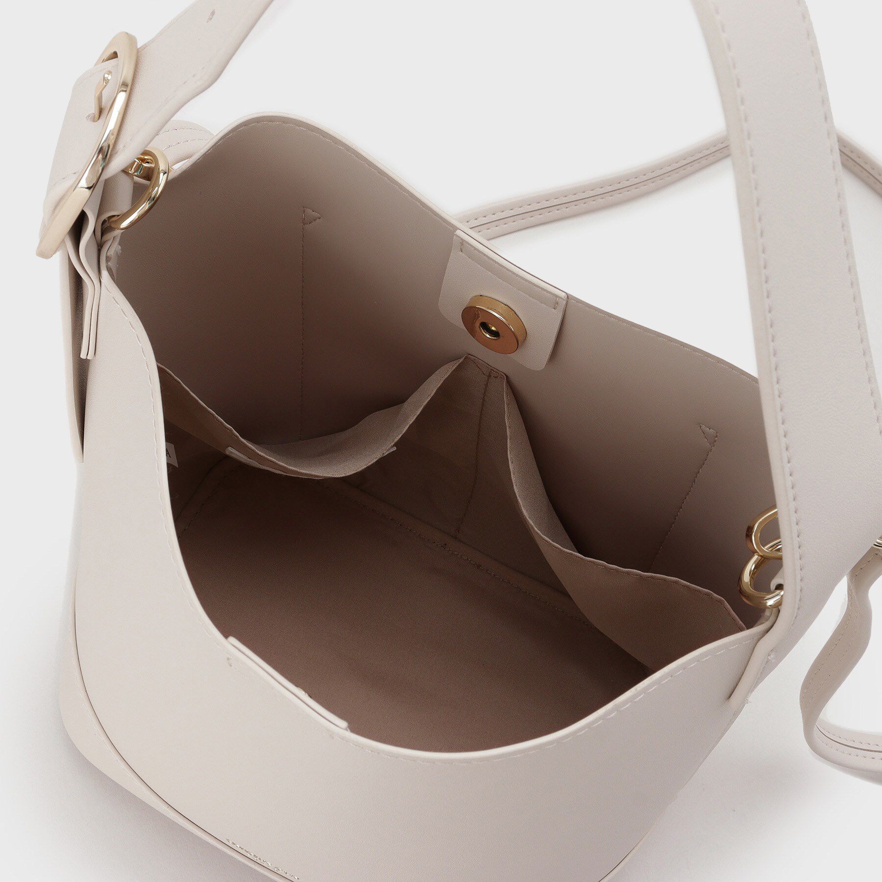 OPAQUE.CLIP「【3WAY】スムース合皮ミニショルダーバッグ」|ショルダー・メッセンジャー|