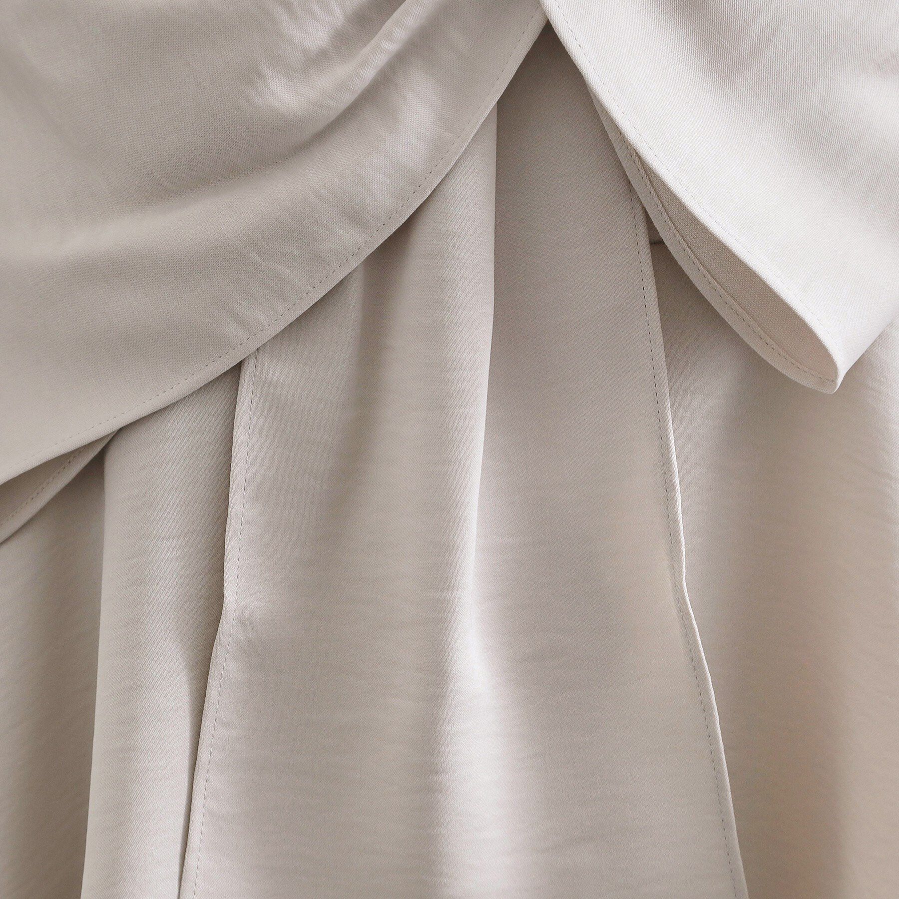 OPAQUE.CLIP「サテンキャミブラウス【洗濯機OK】」|シャツ・ブラウス|