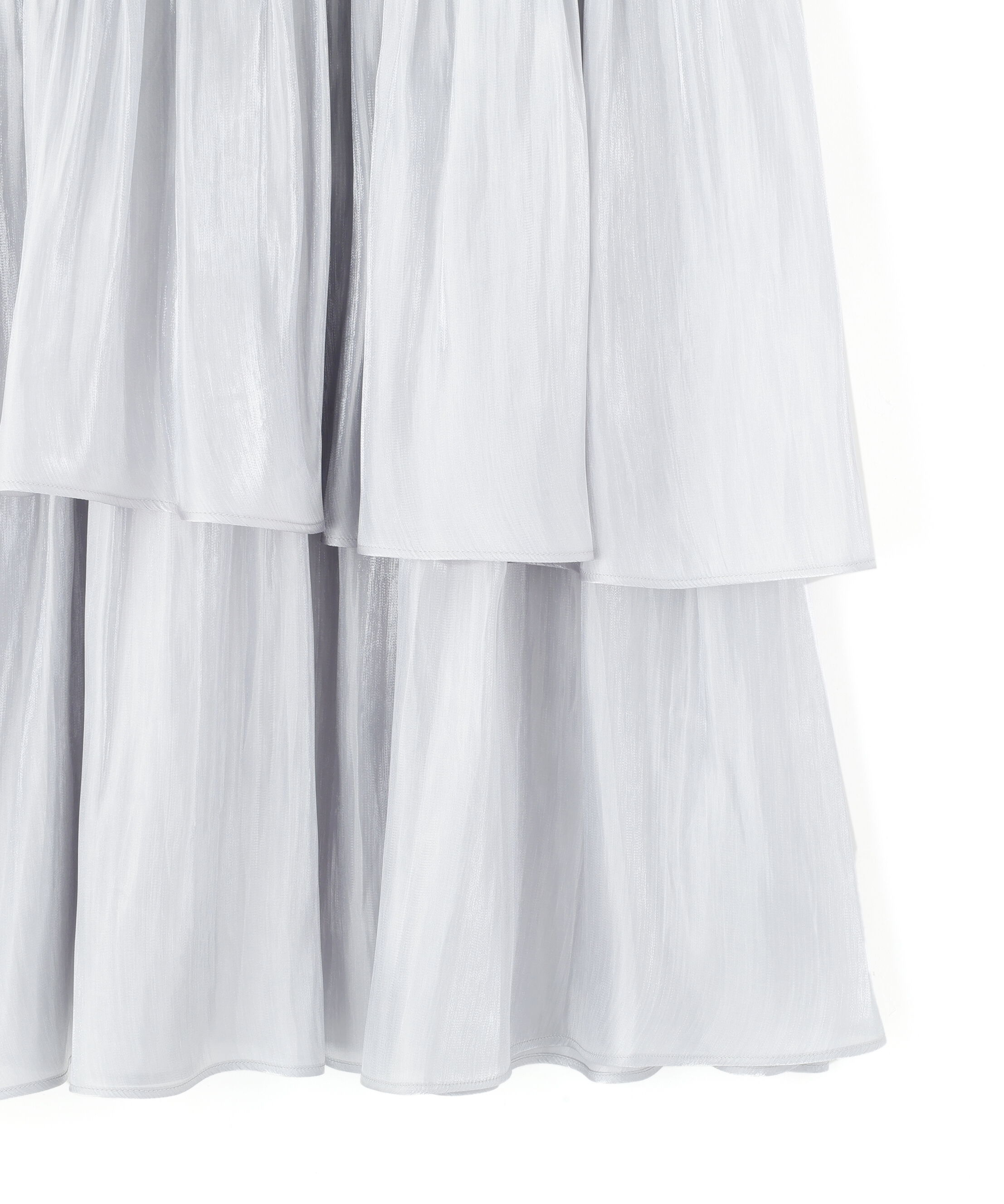  「割繊ティアードスカート」|スカート|