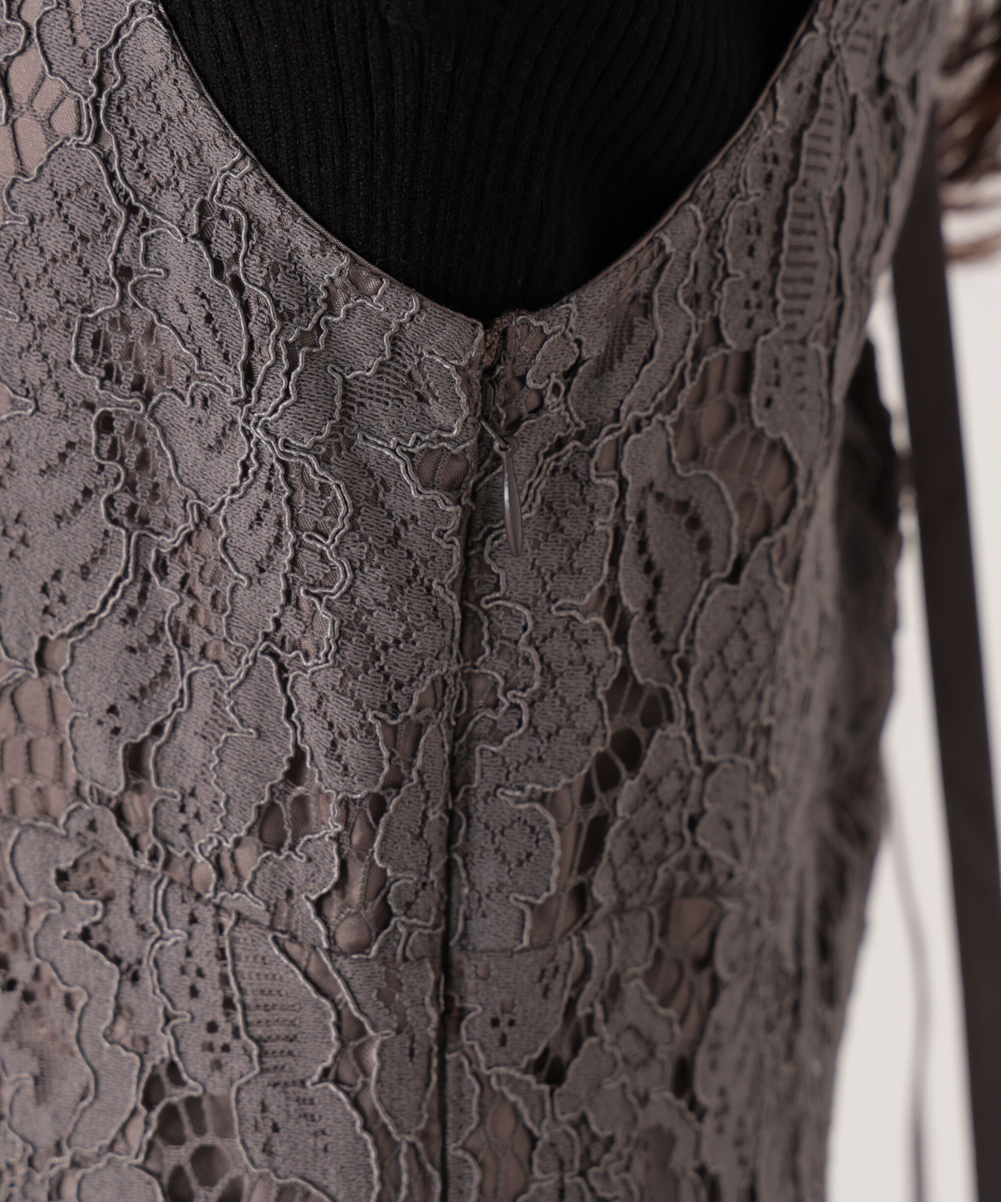 PROPORTION BODY DRESSING「Vネックレースジャンスカ 26SS」|ワンピース|