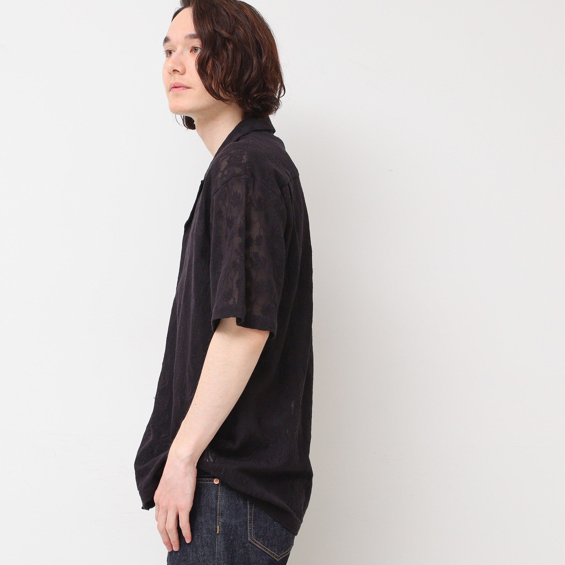 Dessin「【洗える・インド刺繍】インドレースシャツ」|シャツ・ブラウス|