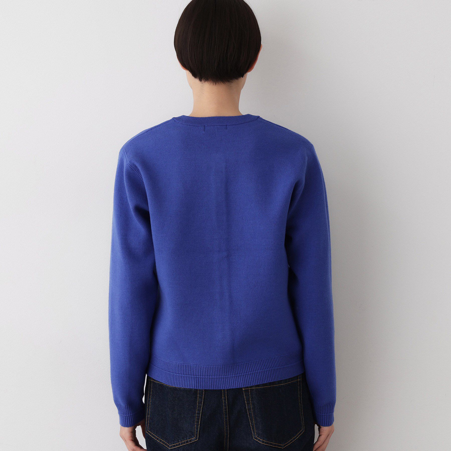 Dessin「【洗える】クルーネックカーディガン」|ニット・セーター|