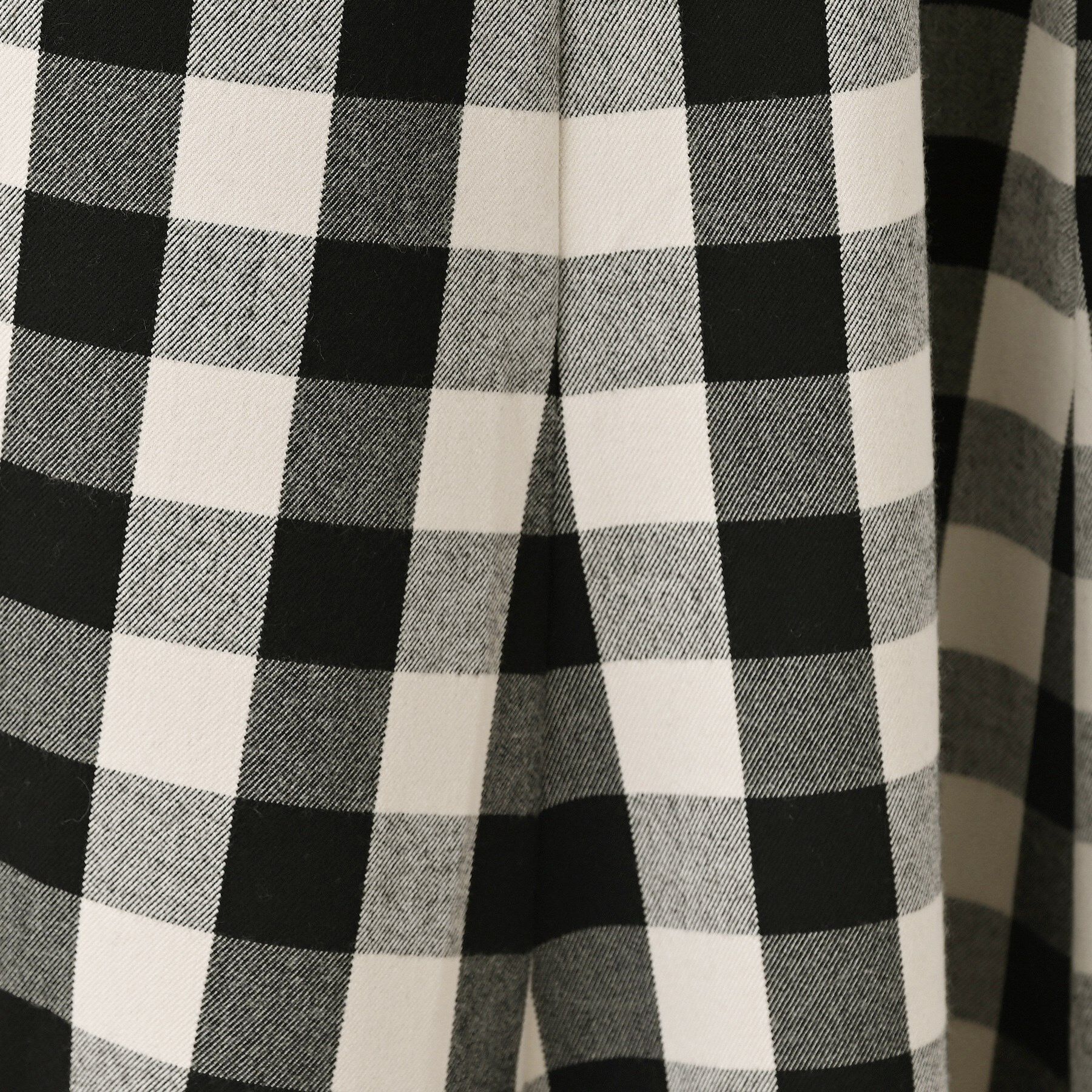 Dessin「【洗える】チェック柄起毛フレアスカート」|スカート|