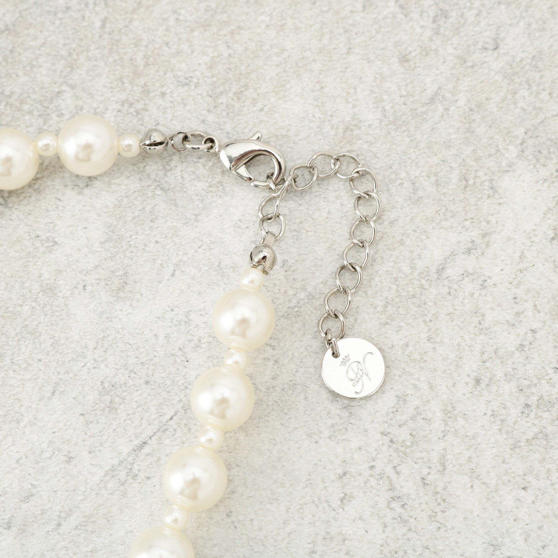 Dessin「【入卒/セレモニー】パール調ショートネックレス」|ネックレス|