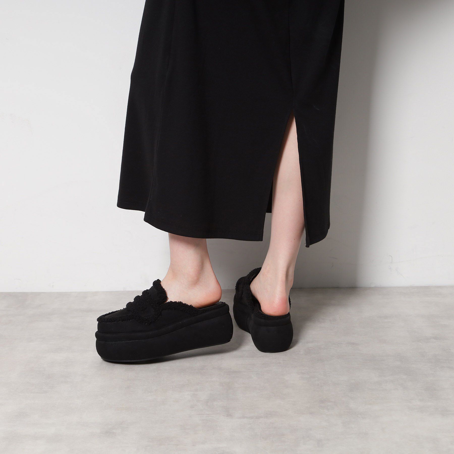 ESPERANZA「ふわもこボアサボ」|サンダル|