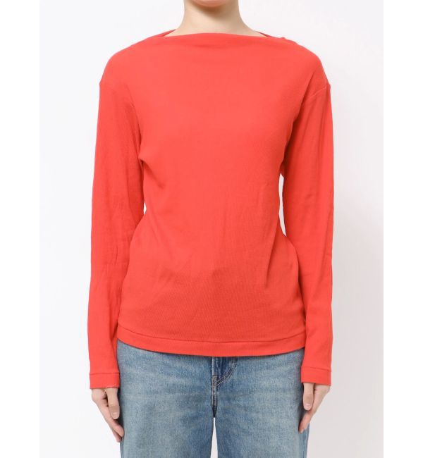 Ungrid「オフショルデザインシアーロングスリーブTee」|Tシャツ・カットソー|