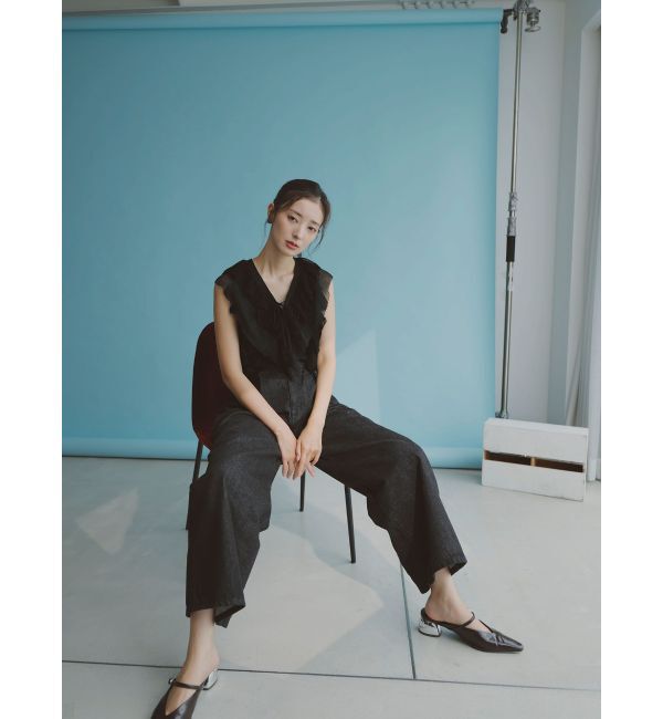 LAGUNAMOON「MODERNカッティングメタルヒールミュール」|その他|