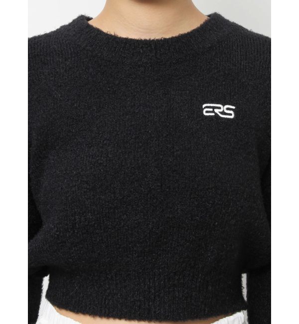 EVRIS「ワンポイントファンシーヤーンニットトップス【セットアップ着用可能】」|ニット・セーター|