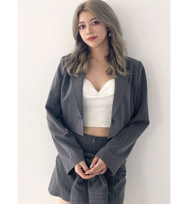 GYDA「ショートジャケット【SETUP着用可】」|テーラードジャケット|