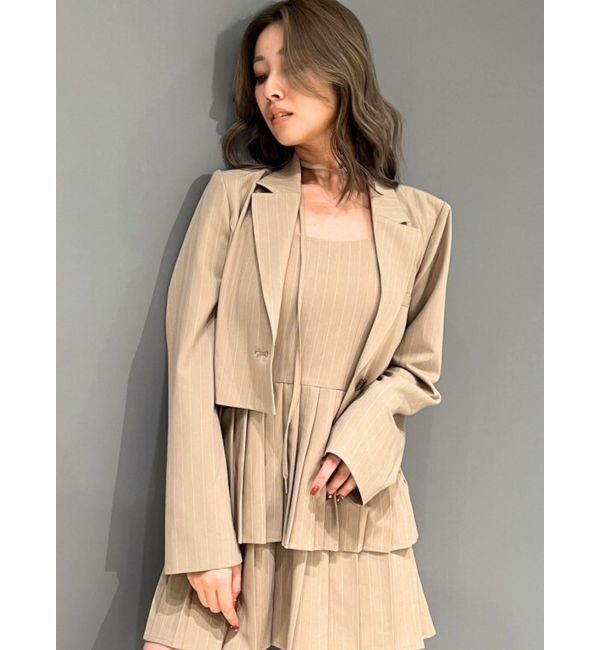 GYDA「ショートジャケット【SETUP着用可】」|テーラードジャケット|