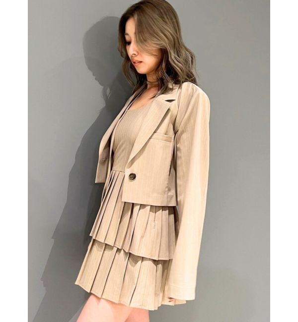 GYDA「ショートジャケット【SETUP着用可】」|テーラードジャケット|