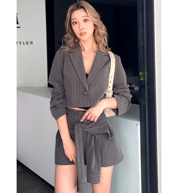 GYDA「ショートジャケット【SETUP着用可】」|テーラードジャケット|