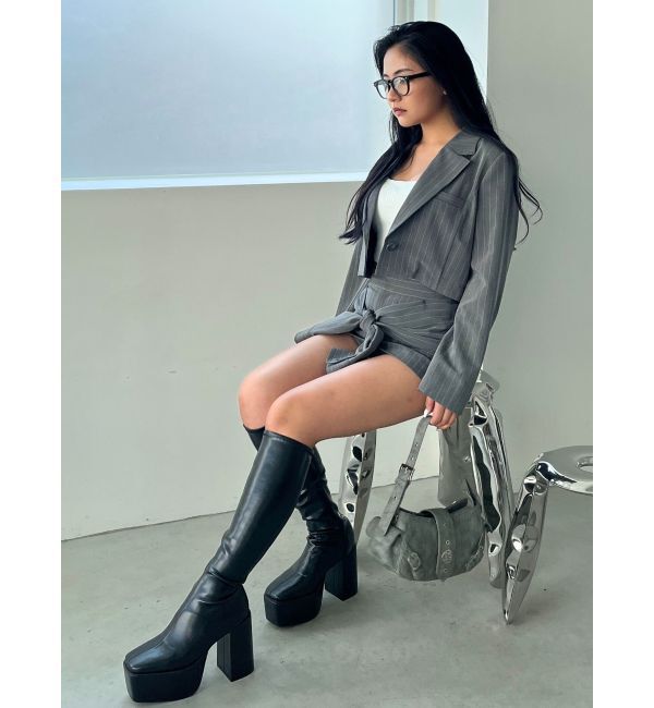 GYDA「ショートジャケット【SETUP着用可】」|テーラードジャケット|