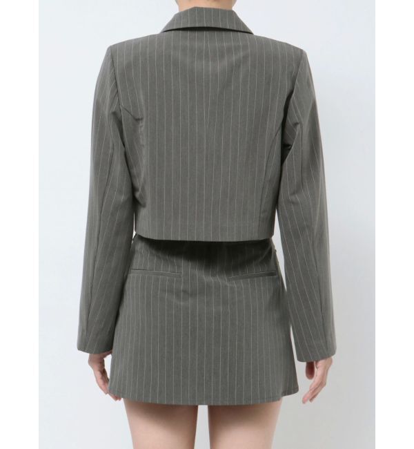 GYDA「ショートジャケット【SETUP着用可】」|テーラードジャケット|