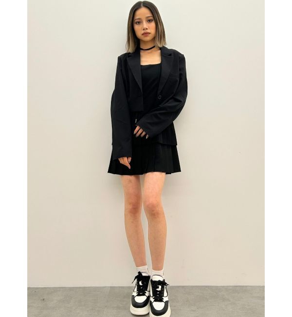 GYDA「ショートジャケット【SETUP着用可】」|テーラードジャケット|